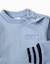 Sweat en coton avec une poche kangourou Bleu clair 3 - vertbaudet enfant 