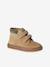 Baskets garçon cuir à scratchs beige+marine 1 - vertbaudet enfant 