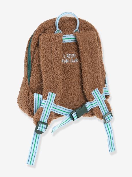Sac à dos Tiny Team marron+rose 2 - vertbaudet enfant 