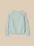 Cardigan fille en coton et laine Vert pastel 2 - vertbaudet enfant 
