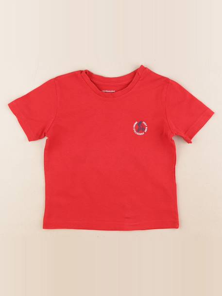 Tee-shirt - 4 ans Rouge 1 - vertbaudet enfant 