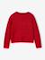 Coffret Noël fille pull jacquard et accessoire écru+rose pâle+rouge 17 - vertbaudet enfant 