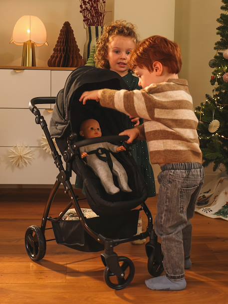 Poussette landau 3 en 1 poupon noir 2 - vertbaudet enfant 