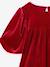 Robe enfant fille velours rouge 5 - vertbaudet enfant 