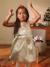 Robe de fête fille sans manches doré 1 - vertbaudet enfant 