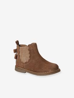 Chaussures-Chaussures premiers pas bébé boots cuir
