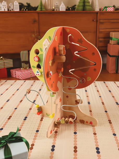 Arbre d'activités en bois FSC® Arbre des 4 saisons+Arbre Tanzanie 8 - vertbaudet enfant 