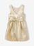 Robe de fête fille sans manches doré 3 - vertbaudet enfant 