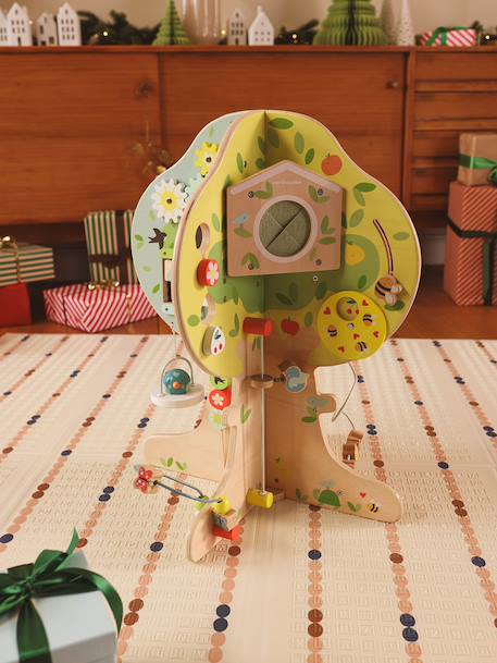 Arbre d'activités en bois FSC® Arbre des 4 saisons+Arbre Tanzanie 6 - vertbaudet enfant 