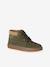 Baskets enfant garçon cuir montantes zippées et élastiquées beige+kaki+marine 6 - vertbaudet enfant 