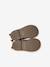 Chaussures premiers pas bébé boots cuir jaune d'or+marron+noir 11 - vertbaudet enfant 