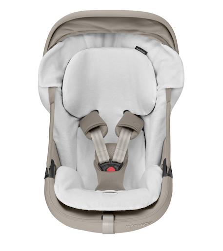Maxi-cosi housse pour siège-auto coral slide pro Natural white 3 - vertbaudet enfant 