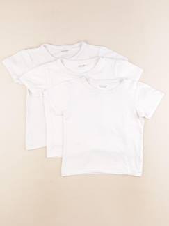 Seconde main-Garçon-Lot de 3 maillots de corps - 6 ans