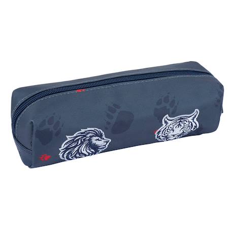 Trousse primaire 21 cm Bleu et rose+Bleu fleuri+Bleu loup/ours+Bleu marine+Rose fleuri 7 - vertbaudet enfant 