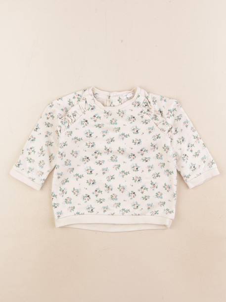 Sweat - 9 mois Blanc 1 - vertbaudet enfant 