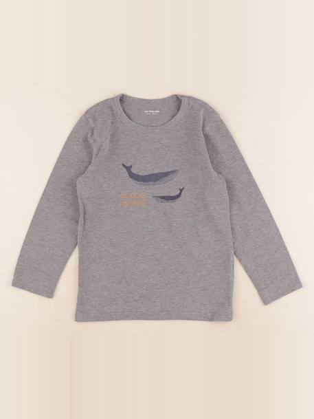 Maillot de corps - 6 ans Gris 1 - vertbaudet enfant 