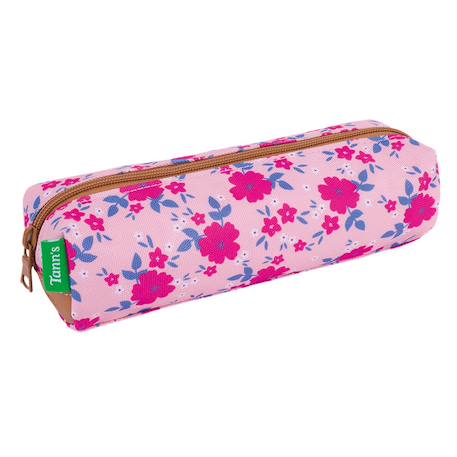 Trousse primaire 21 cm Bleu et rose+Bleu fleuri+Bleu loup/ours+Bleu marine+Rose fleuri 12 - vertbaudet enfant 