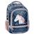 Sac à dos scolaire fille motif licorne imperméable Bleu licorne+Noir 1 - vertbaudet enfant 
