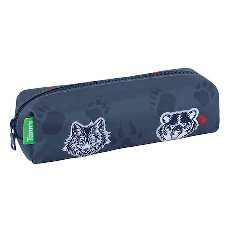 Trousse primaire 21 cm Bleu et rose+Bleu fleuri+Bleu loup/ours+Bleu marine+Rose fleuri 6 - vertbaudet enfant 
