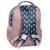 Sac à dos scolaire fille motif licorne imperméable Bleu licorne+Noir 2 - vertbaudet enfant 