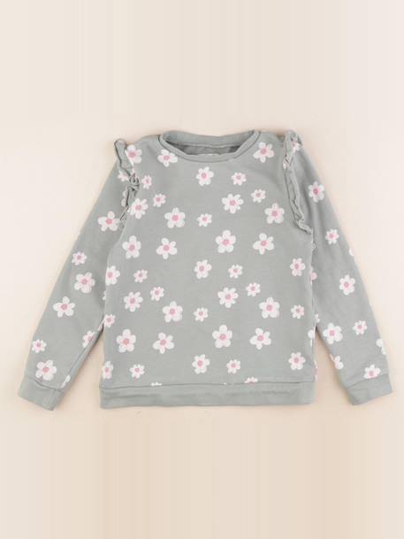 Sweat - 8 ans Vert 1 - vertbaudet enfant 