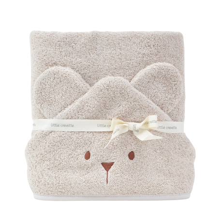 Garçon-Peignoir de bain-Cape de bain coton bio ourson
