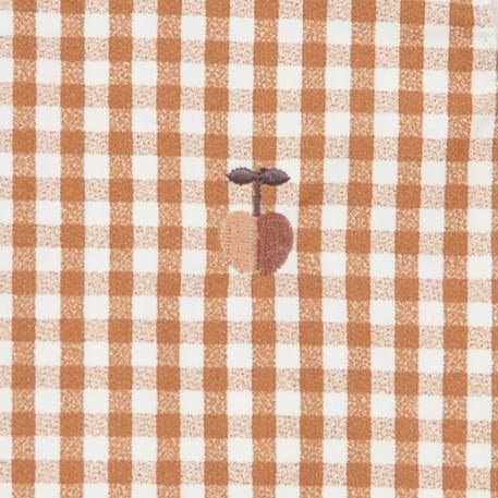 Gigoteuse été percale coton bio Caramel+Imprimé pommes+Sable+Vert sauge 6 - vertbaudet enfant 