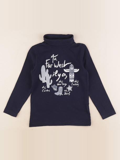 Sous-pull - 5 ans Bleu 1 - vertbaudet enfant 