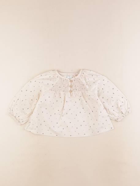 Blouse - 18 mois Beige 1 - vertbaudet enfant 