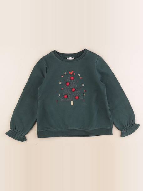 Sweat - 6 ans Vert 1 - vertbaudet enfant 