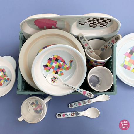 Coffret 5 pièces elmer Blanc 4 - vertbaudet enfant 