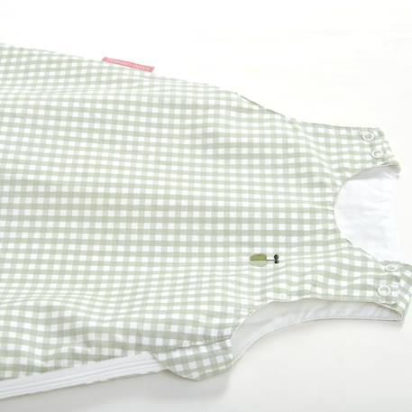 Gigoteuse été percale coton bio Caramel+Imprimé pommes+Sable+Vert sauge 18 - vertbaudet enfant 