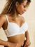 Soutien-gorge dentelle avec armatures grossesse et allaitement Blanc+gris ardoise+Noir imprimé 9 - vertbaudet enfant 