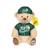 Peluche - peluche officielle ours tour de france - maillot et casquette sprinteur vert - 24 cm Jaune 1 - vertbaudet enfant 
