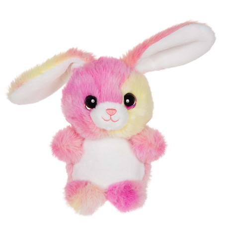 Peluche - peluche lapin cloudy 15 cm - rose Rose 1 - vertbaudet enfant 