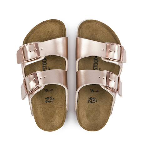 Sandales fille Metallic copper 3 - vertbaudet enfant 