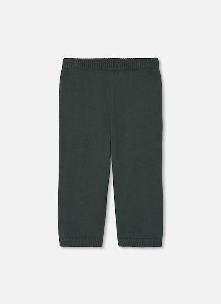 Pantalon fille avec cordon Vert 2 - vertbaudet enfant 
