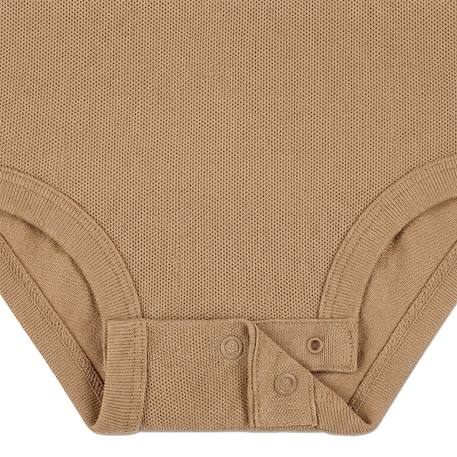 Body polo bébé en coton Bleu ciel+Marine+Marron clair 11 - vertbaudet enfant 
