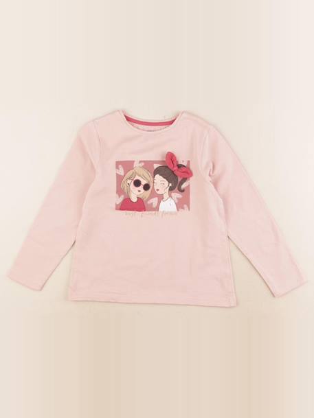 Tee-shirt - 6 ans Rose 1 - vertbaudet enfant 