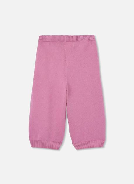 Pantalon fille avec cordon Rose 3 - vertbaudet enfant 