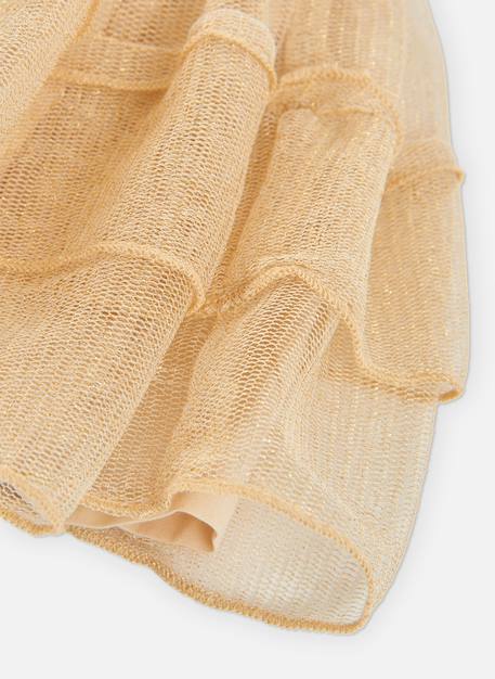 Jupe en tulle à volants Beige 4 - vertbaudet enfant 