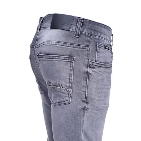 Jean garçon en coton Gris 6 - vertbaudet enfant 