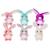 Peluche - peluche lapin cloudy 15 cm - rose Rose 2 - vertbaudet enfant 
