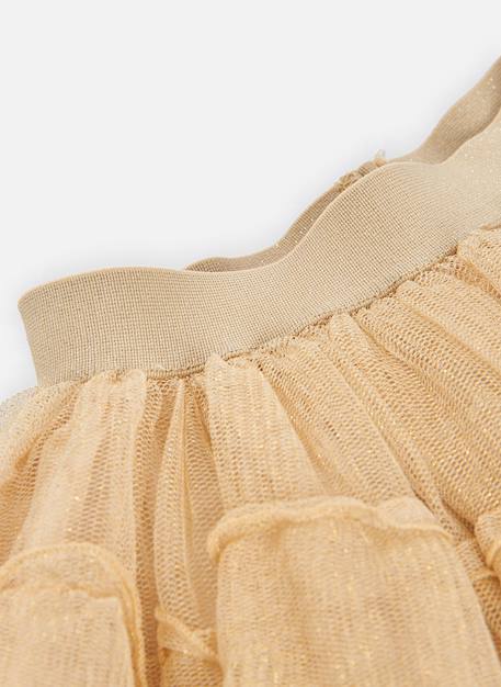 Jupe en tulle à volants Beige 3 - vertbaudet enfant 