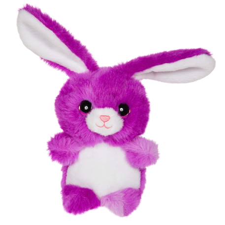 Peluche - peluche lapin cloudy 15 cm - violet Violet 1 - vertbaudet enfant 