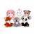Peluche puppy eyes pets - lapin rose - 22 cm Rose 4 - vertbaudet enfant 