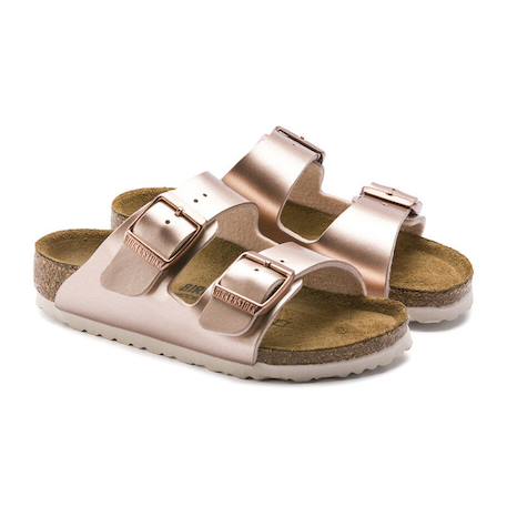 Sandales fille Metallic copper 2 - vertbaudet enfant 