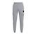 Pantalon de survêtement garçon Gris chiné+Noir foncé 1 - vertbaudet enfant 