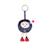 Peluche Officielle porte-clés ballon fff - Fédération Française de Football 10CM Blanc 1 - vertbaudet enfant 