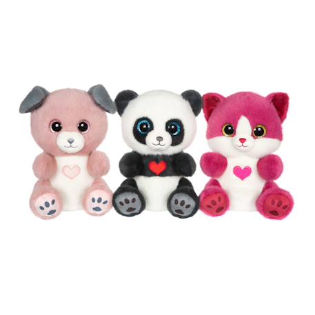 Peluche panda douce à câliner pour enfant - 23cm Gris 5 - vertbaudet enfant 